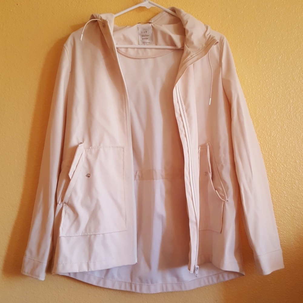 Light pink windbreaker